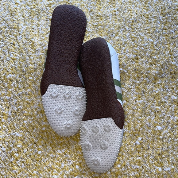 BALLY Classic White Green Sneakers - Picture 7 of 12